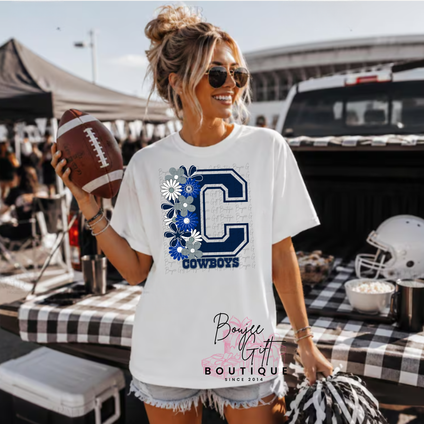 Cowboys with Flowers DTF - PRINT ONLY