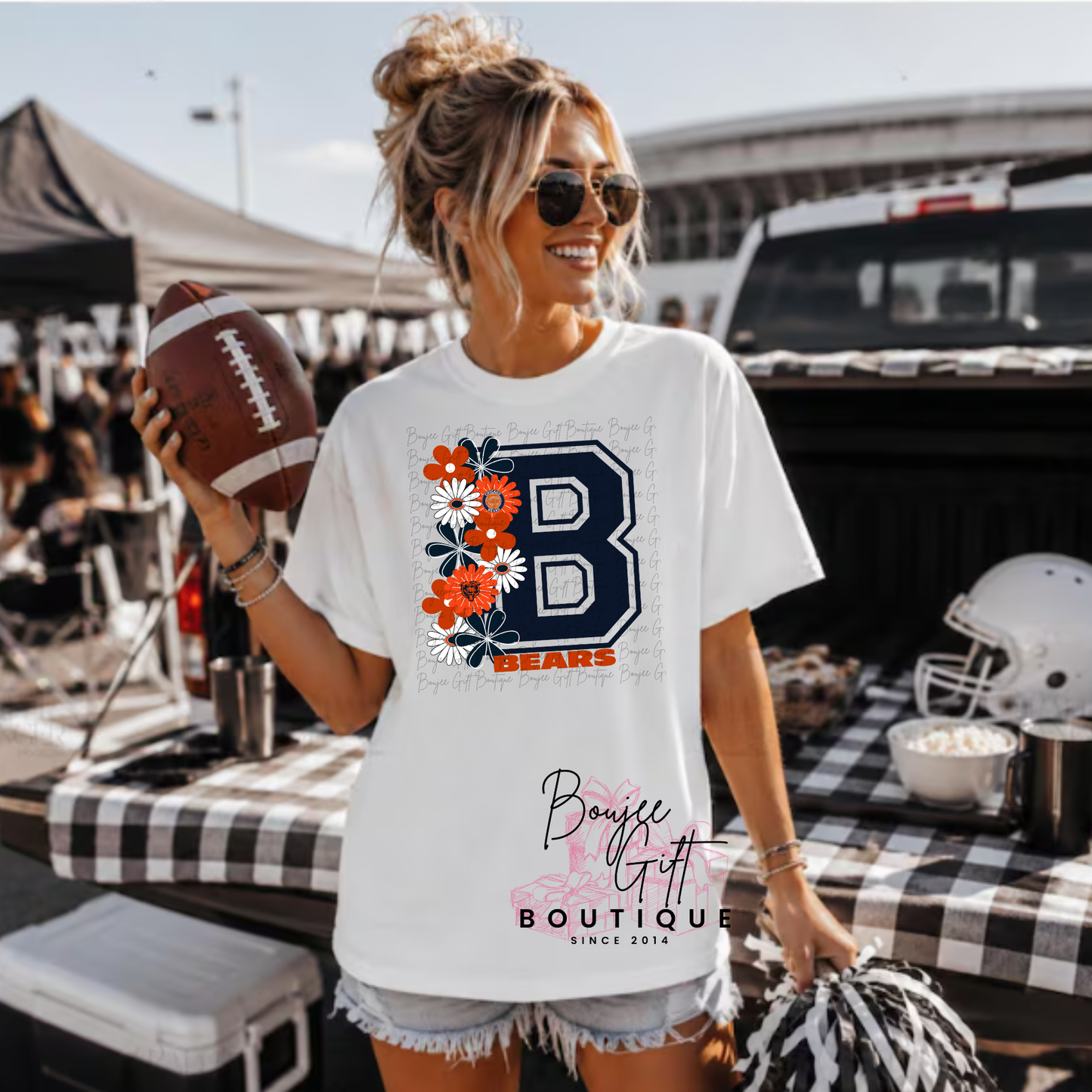 Bears with Flowers DTF - PRINT ONLY