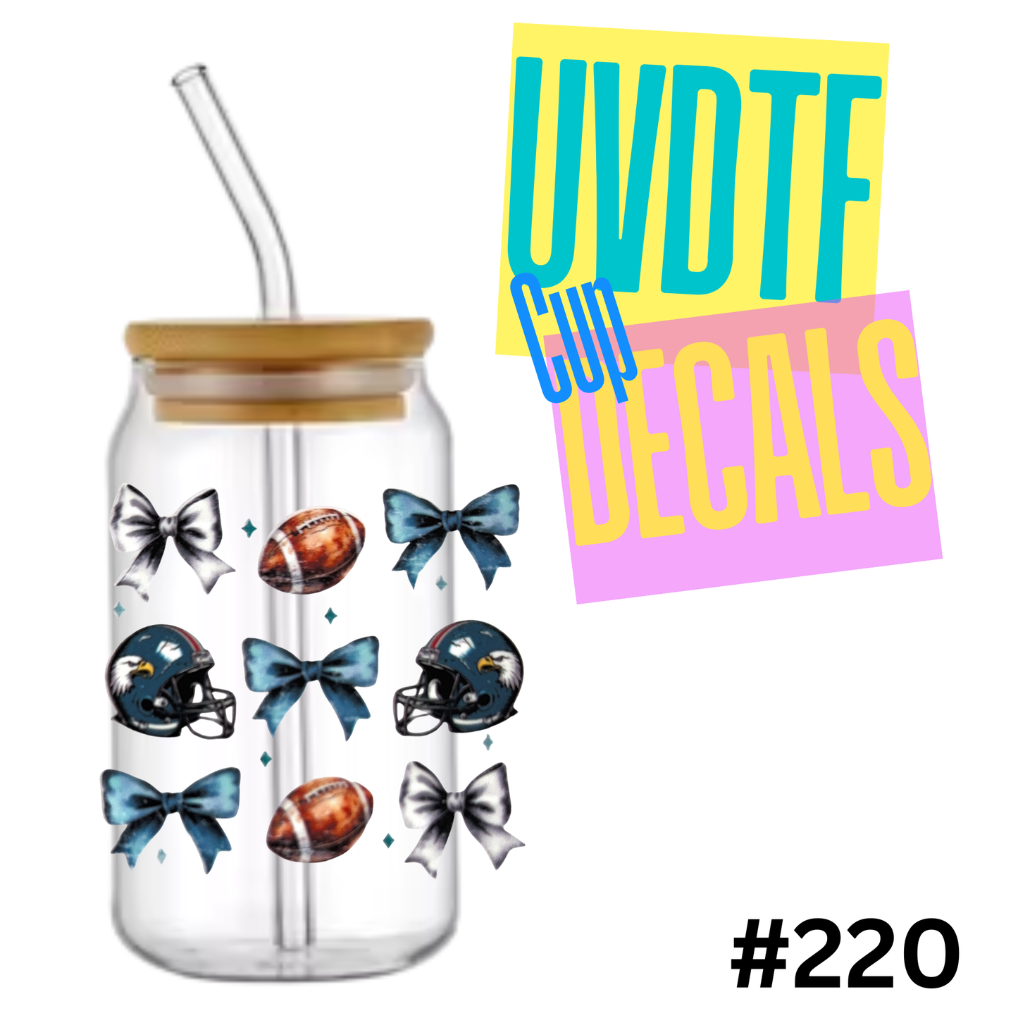 3 inch UVDTF Decal 220