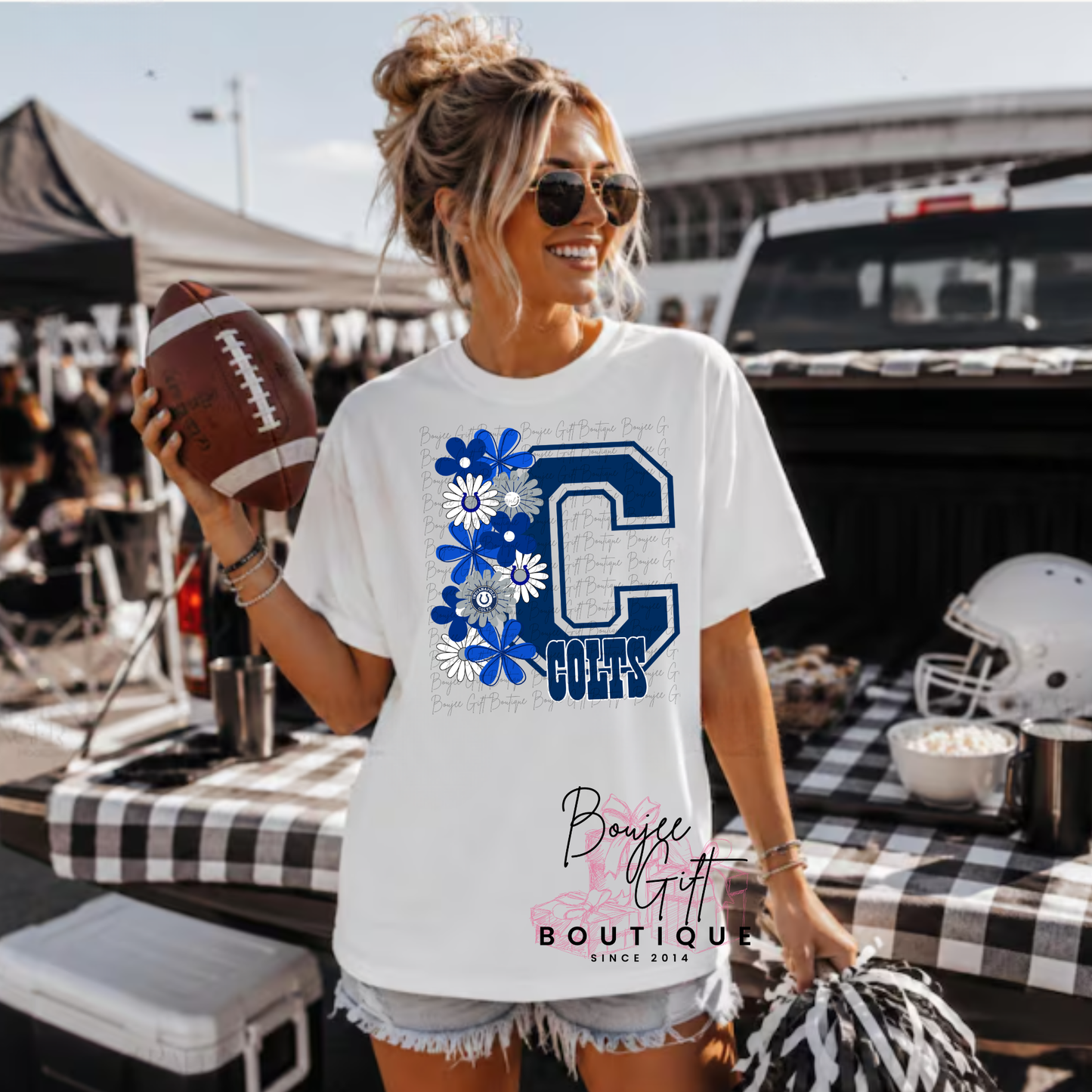 Colts with Flowers DTF - PRINT ONLY
