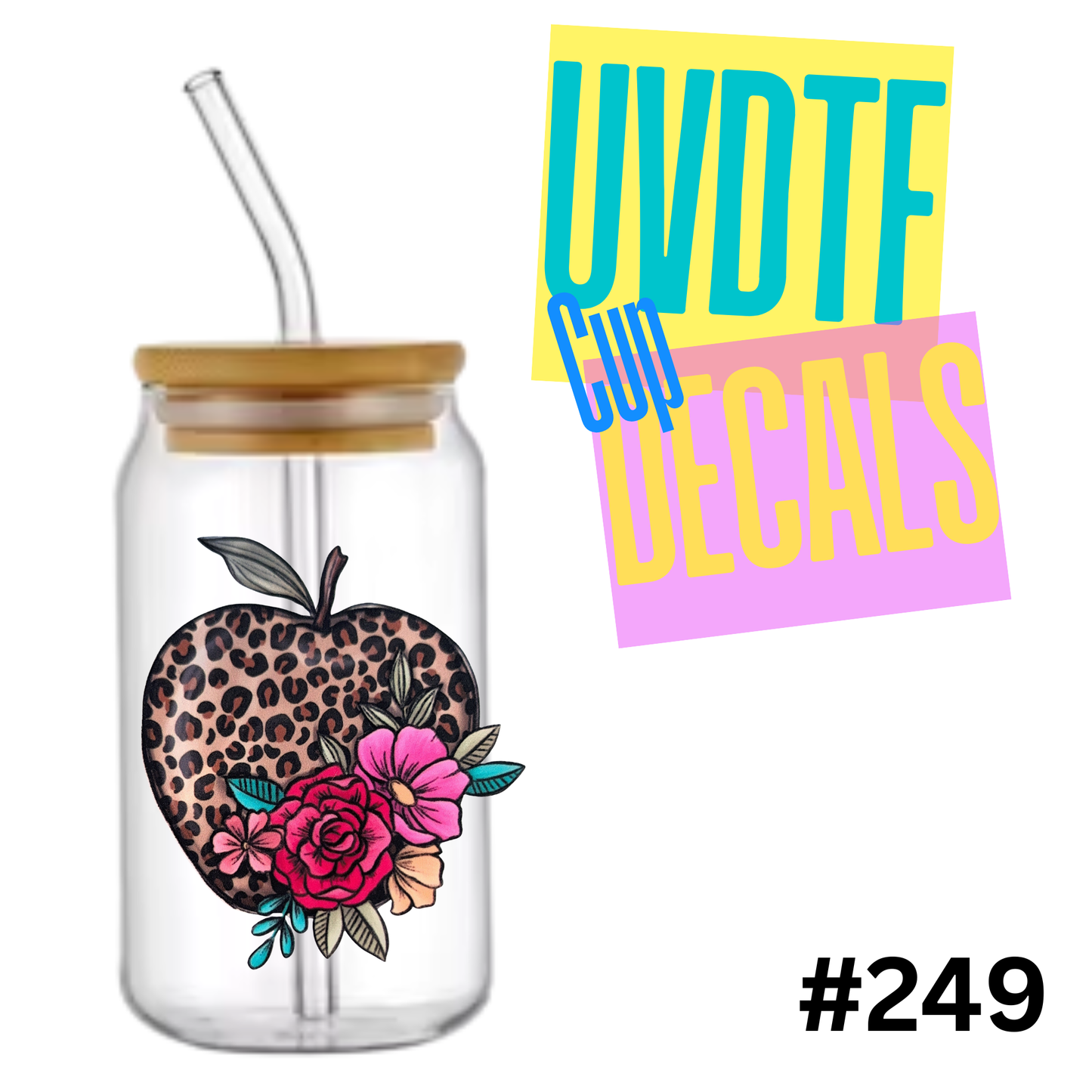 3 inch UVDTF Decal 249