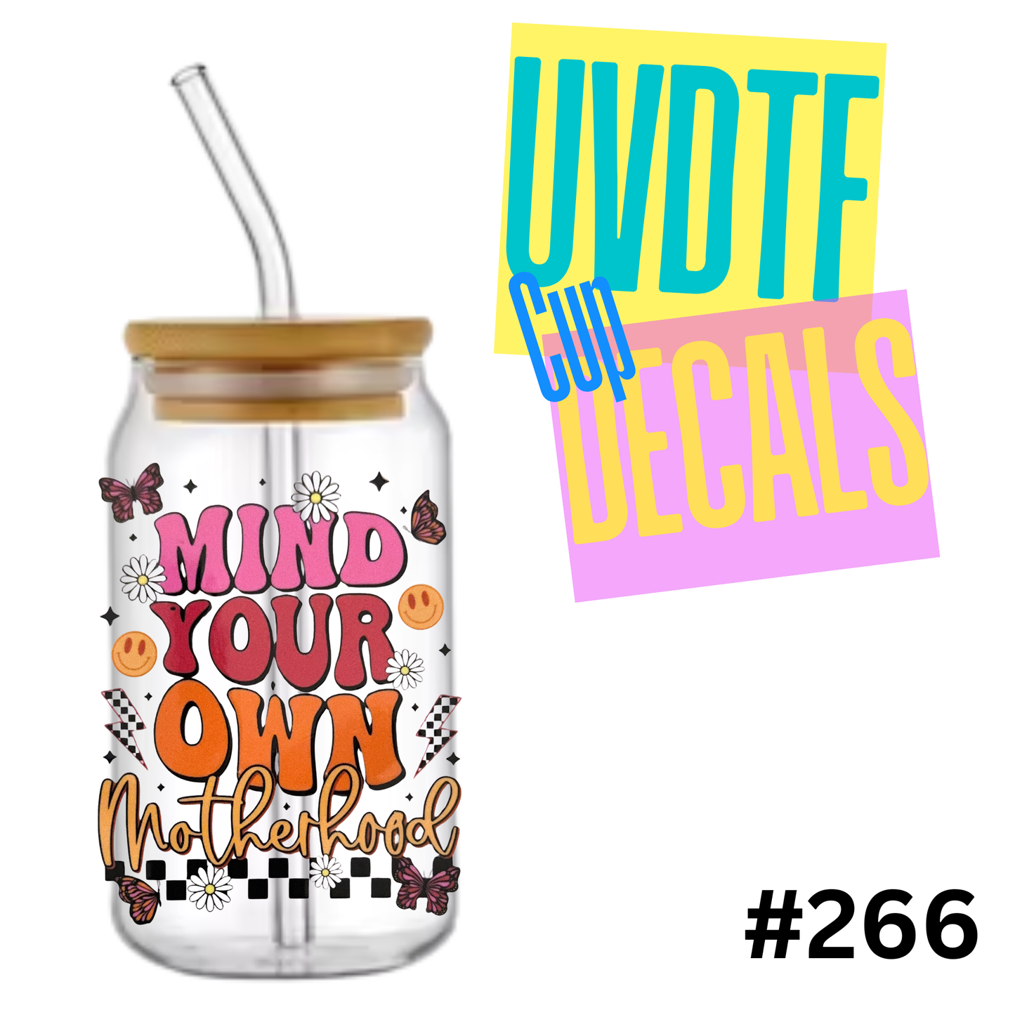 5 inch UVDTF Decal 266