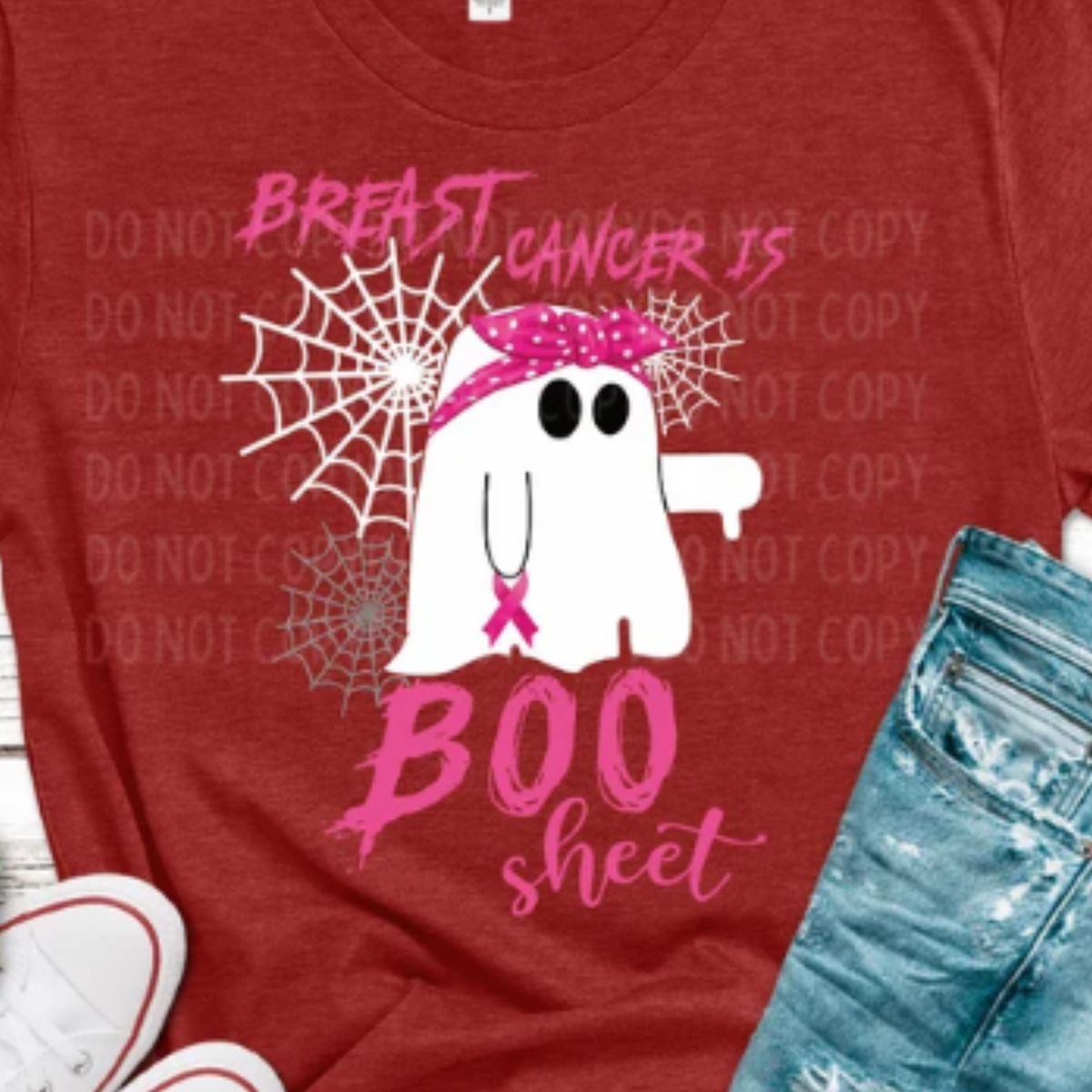 Breast Cancer is BOO Sheet DTF Print Only