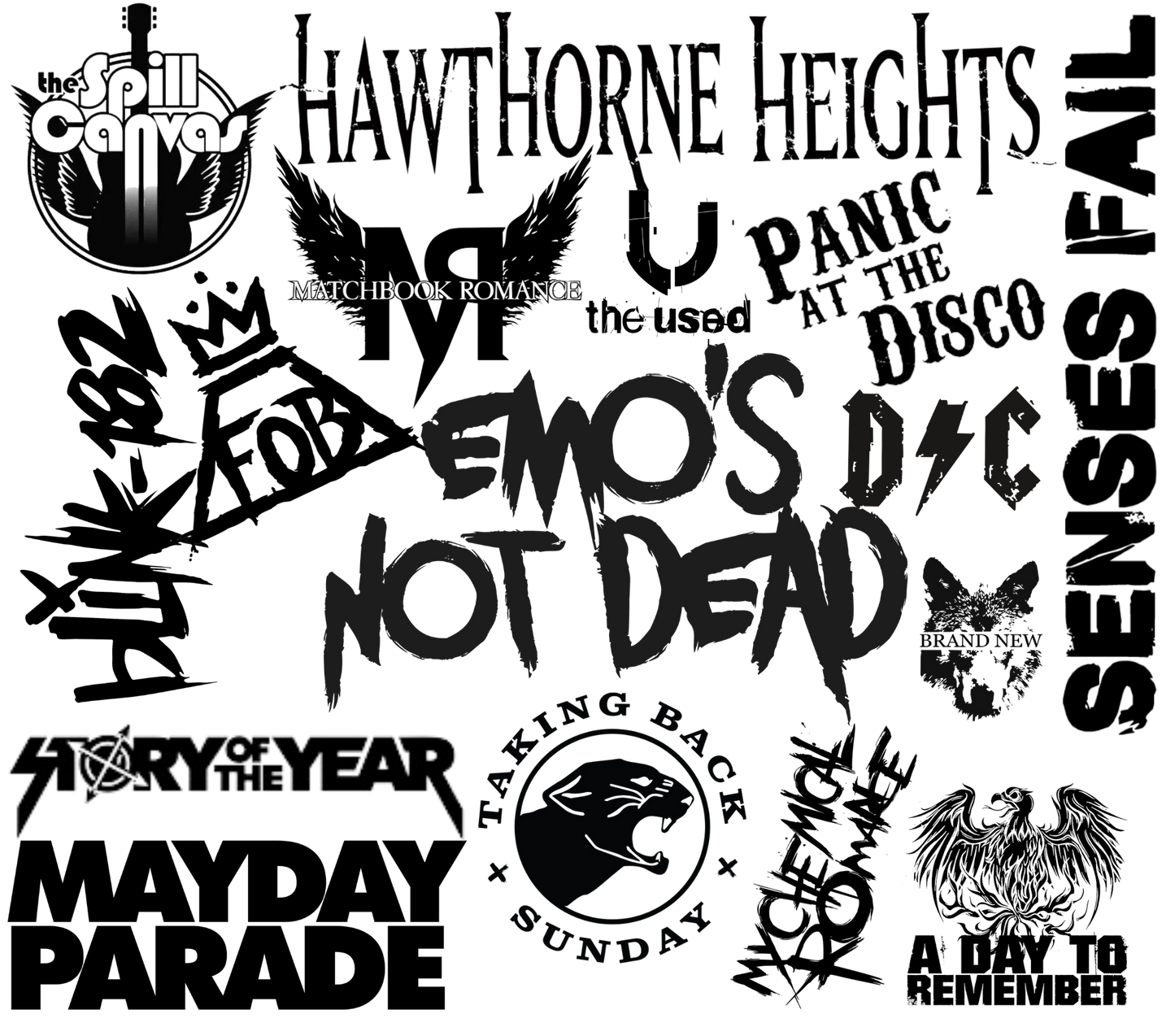 UV DTF 20oz Emos Not Dead