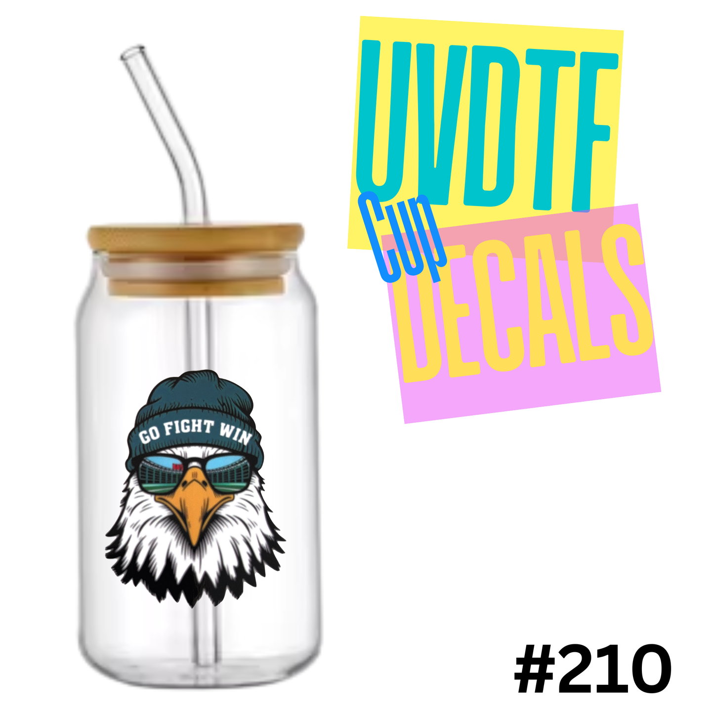 3 inch UVDTF Decal 210