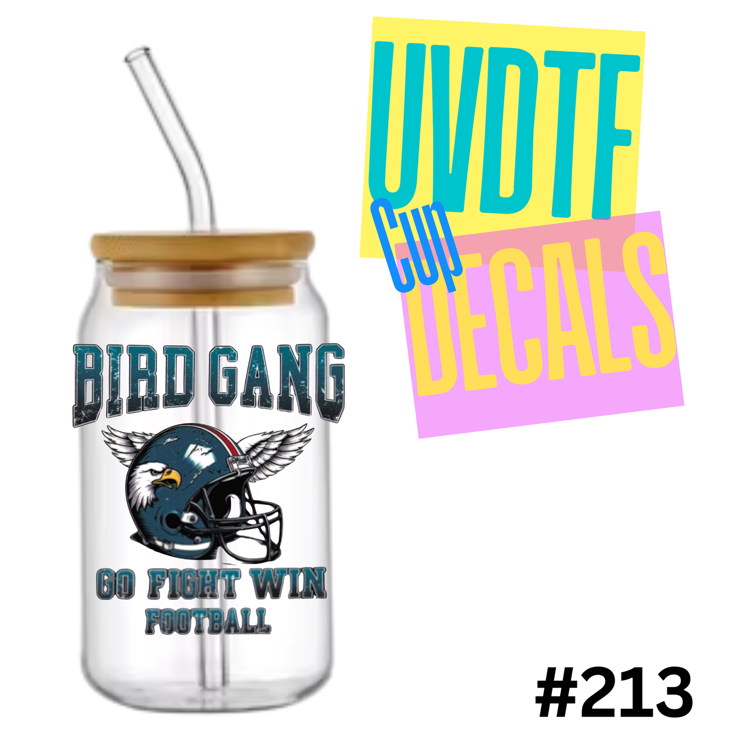 3 inch UVDTF Decal 213