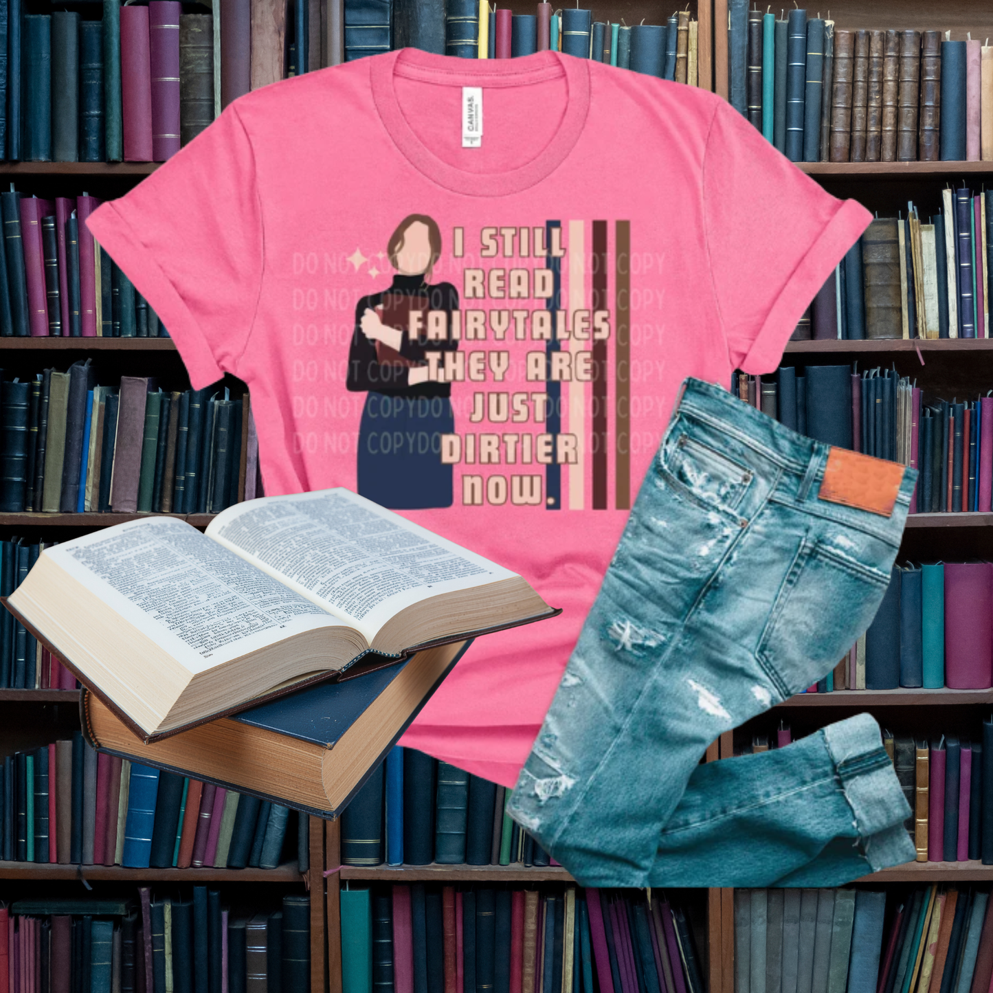 I sill Read Fairytales DTF Print Only