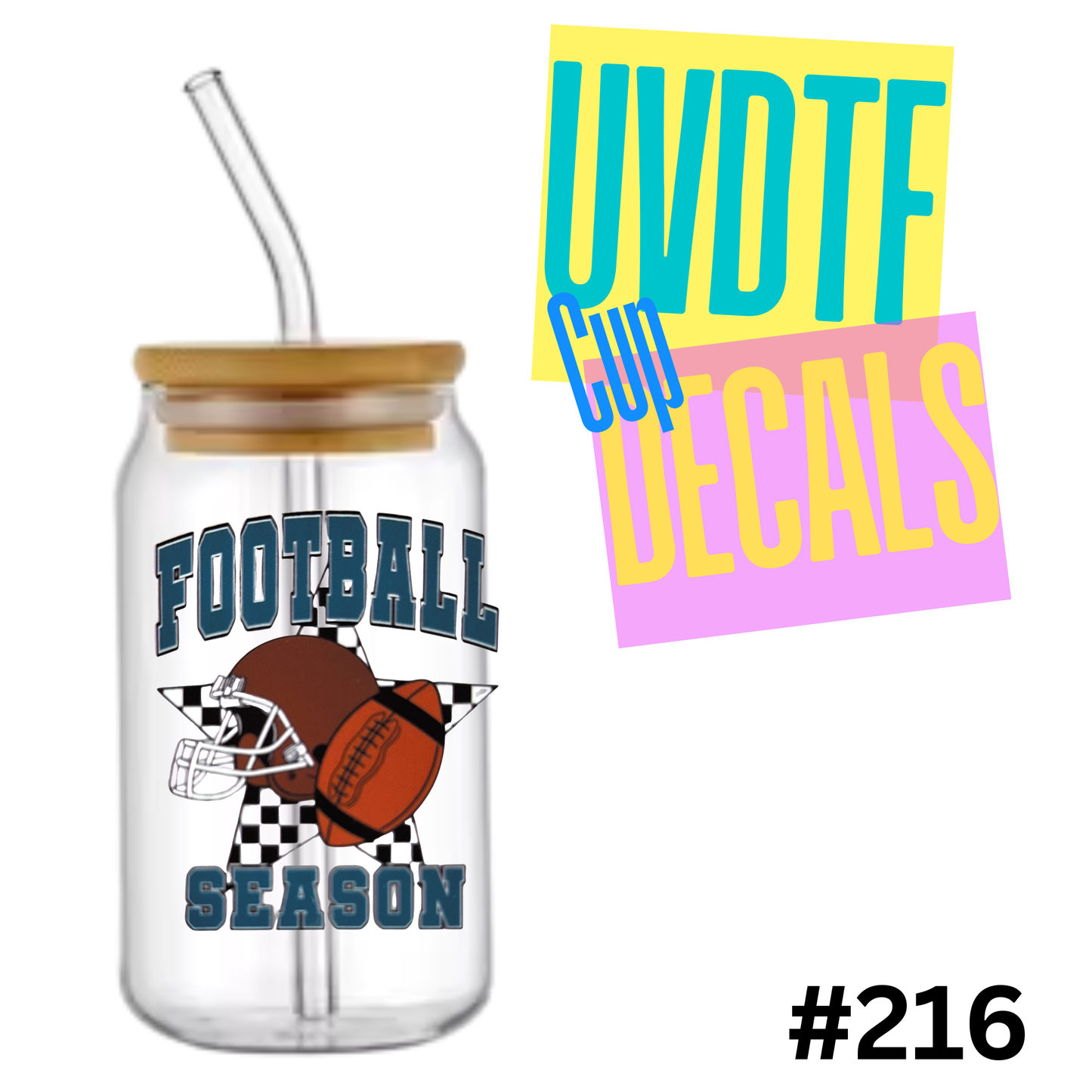 3 inch UVDTF Decal 216