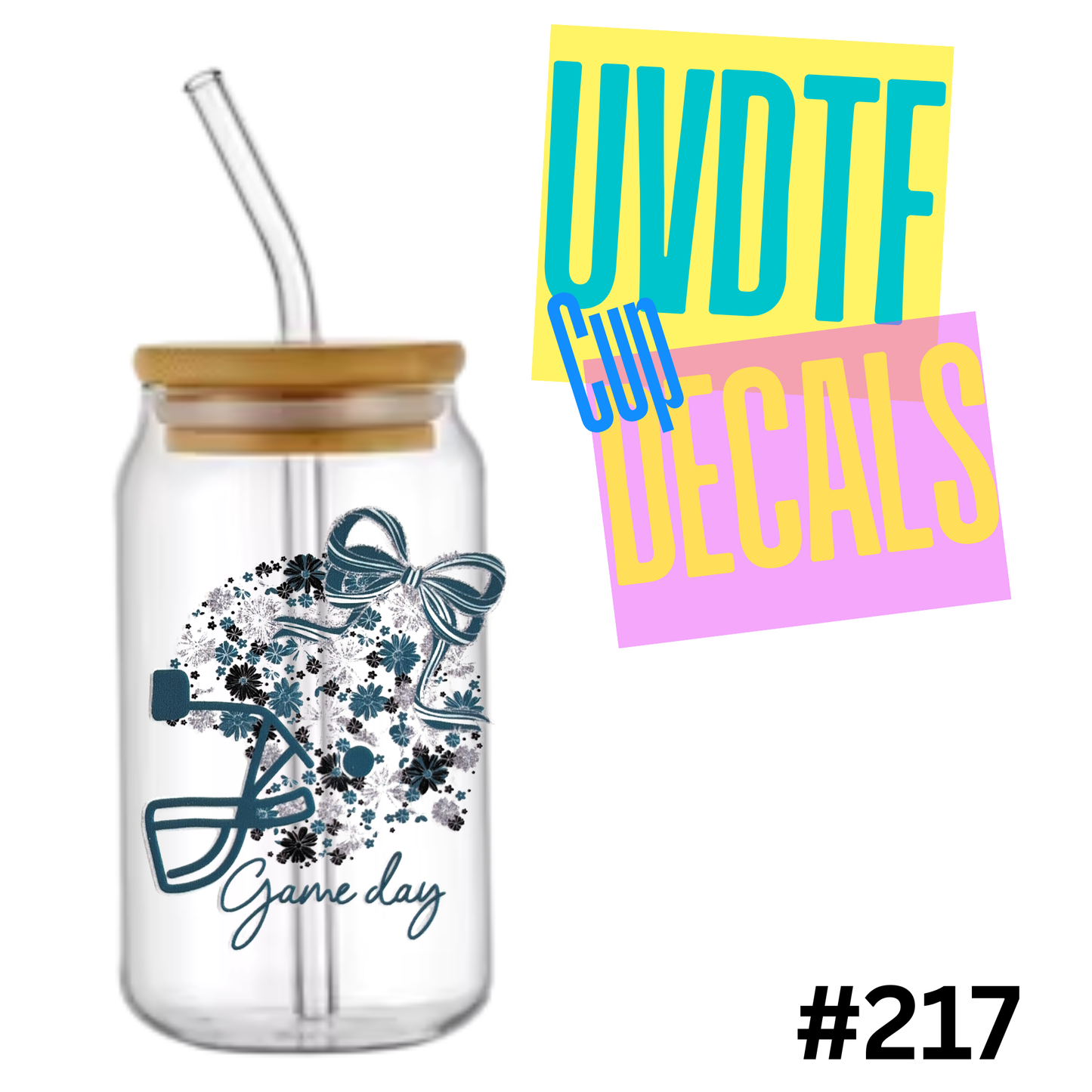3 inch UVDTF Decal 217
