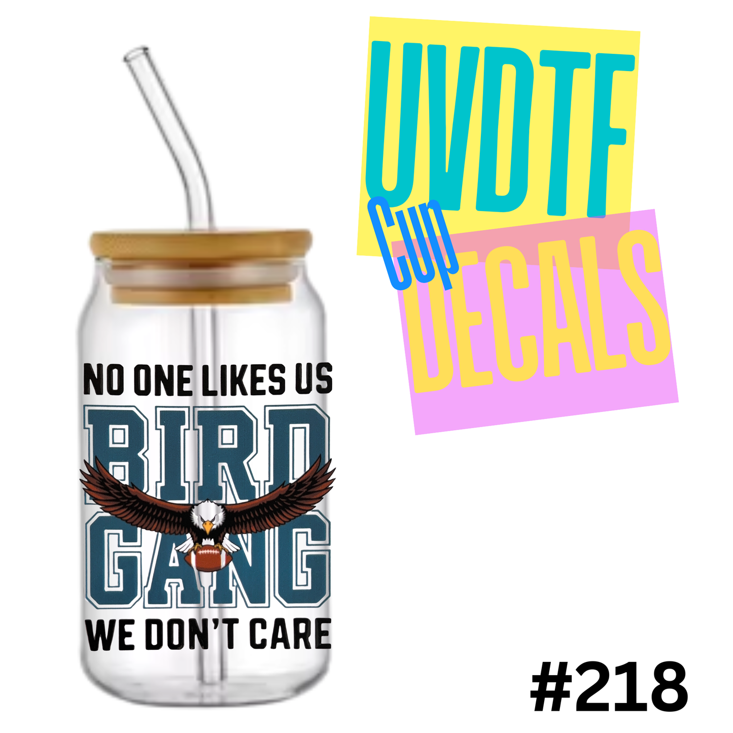 3 inch UVDTF Decal 218