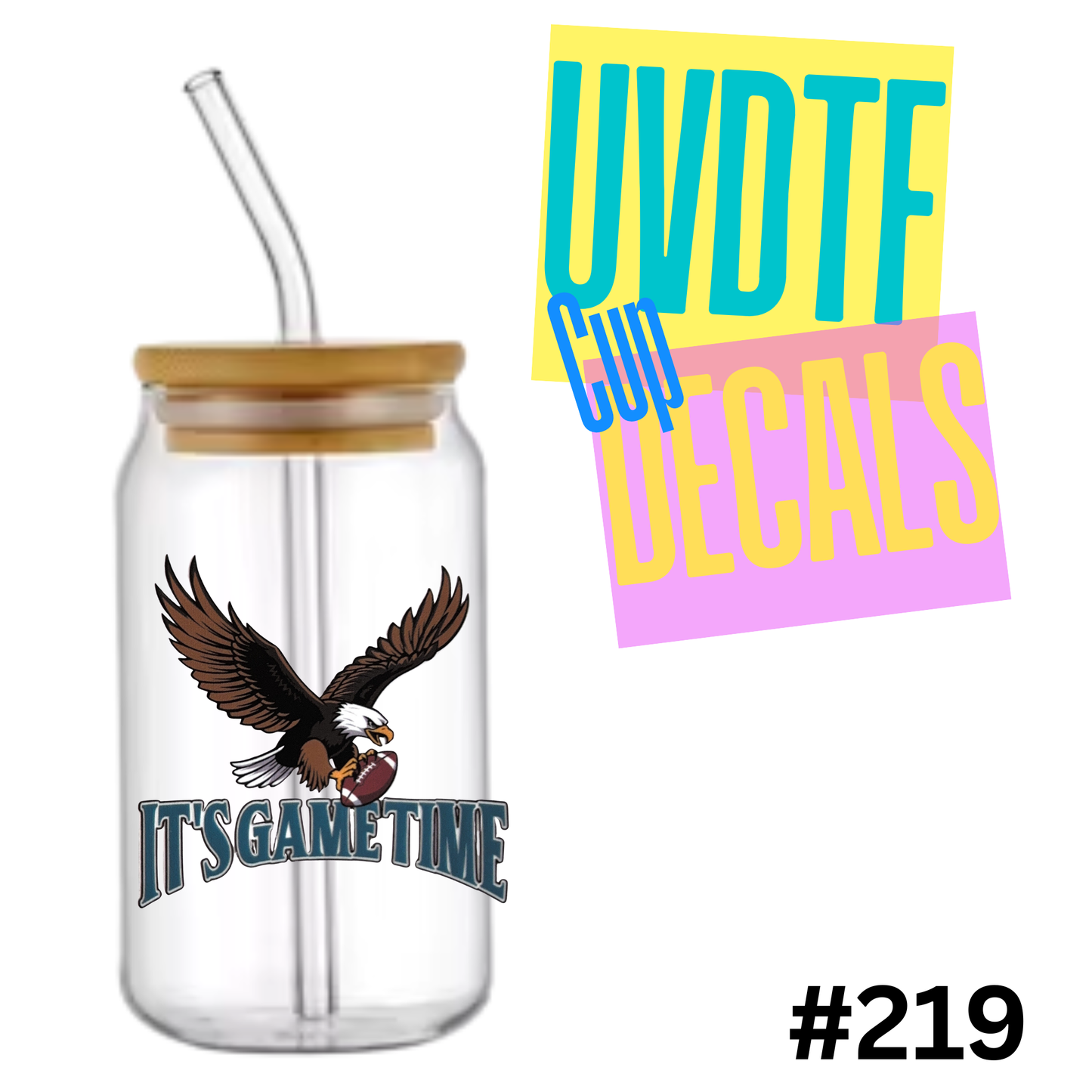 3 inch UVDTF Decal 219