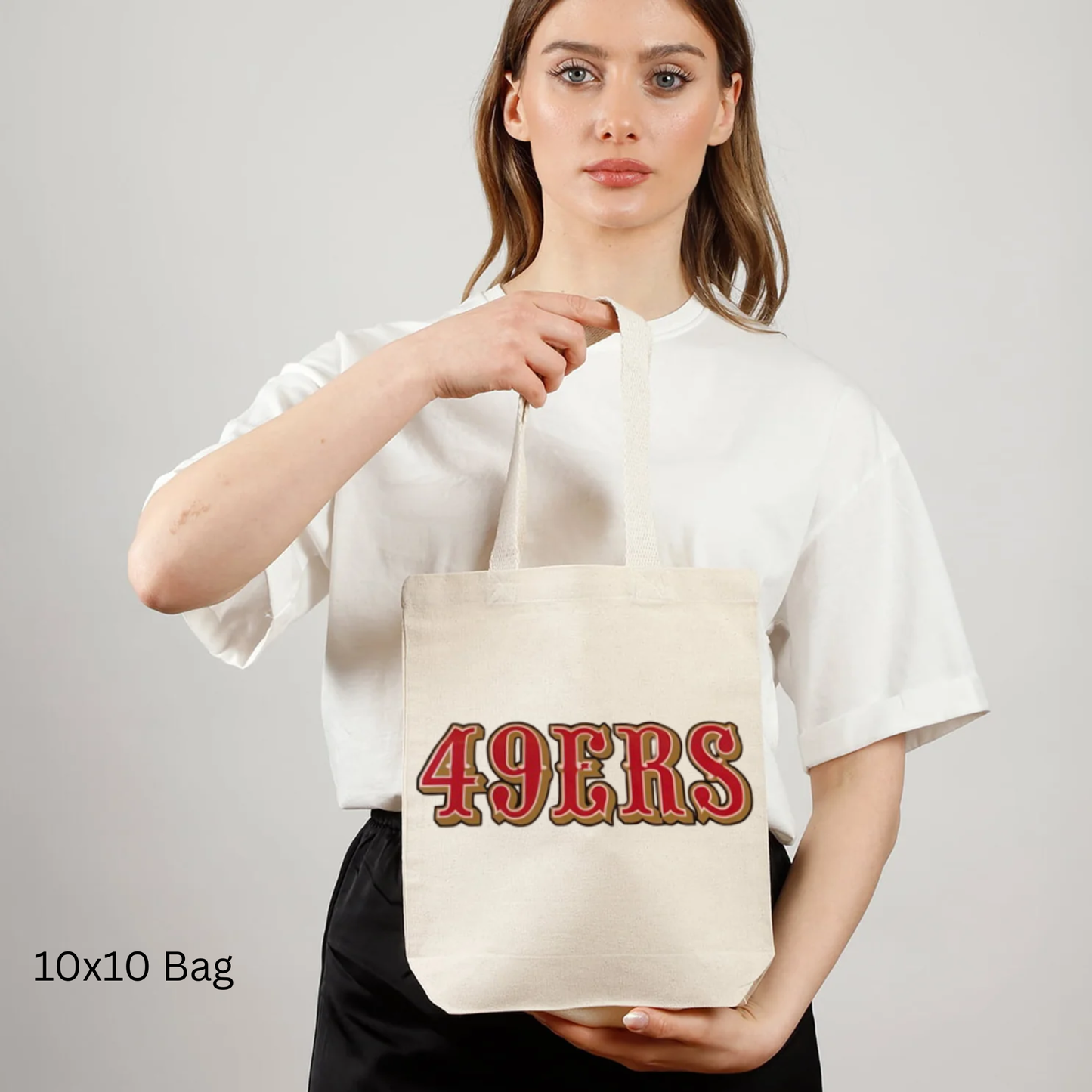 Team Canvas Tote Bag - 49ers