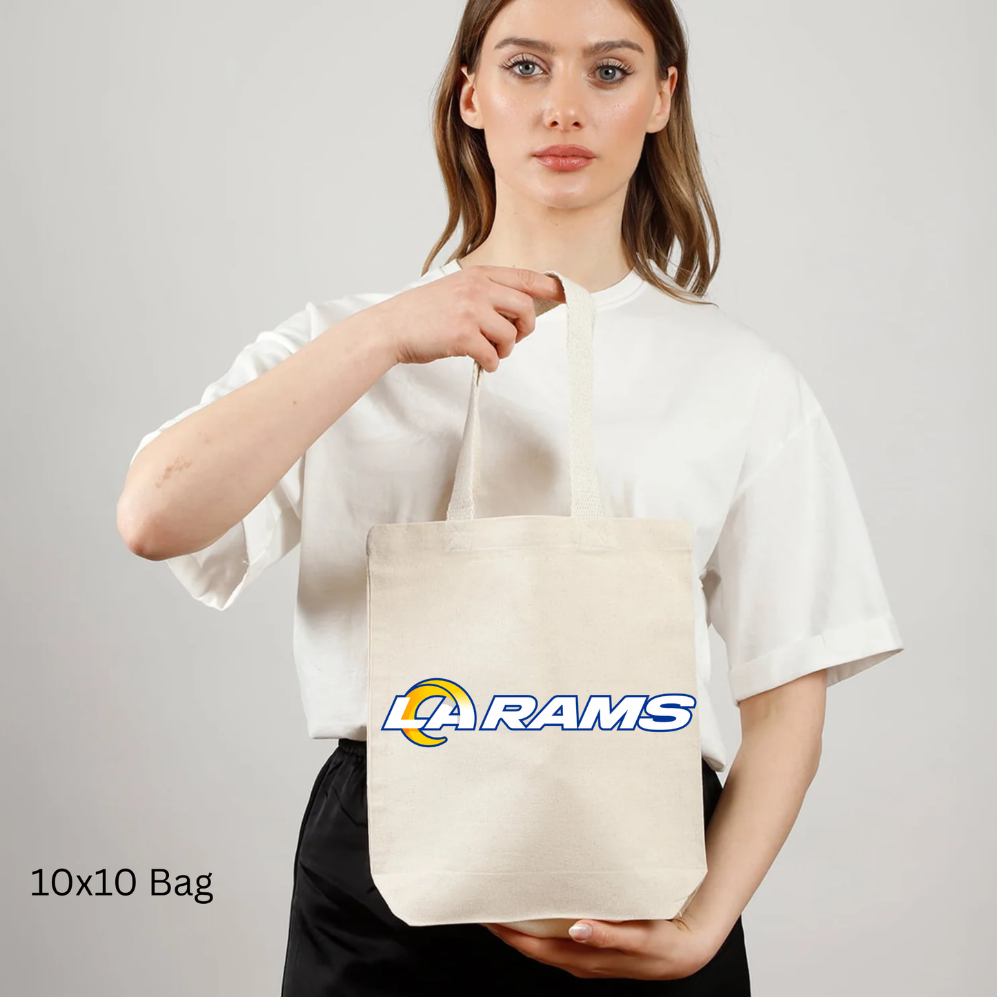 Team Canvas Tote Bag - Rams