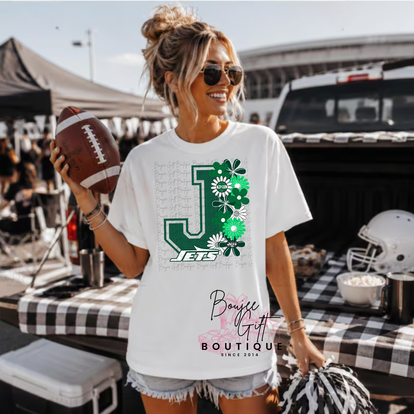 Jets with Flowers DTF - PRINT ONLY