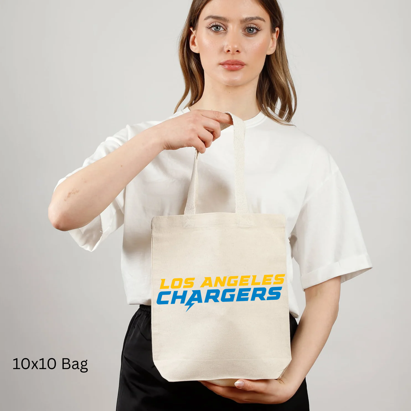 Team Canvas Tote Bag - Chargers