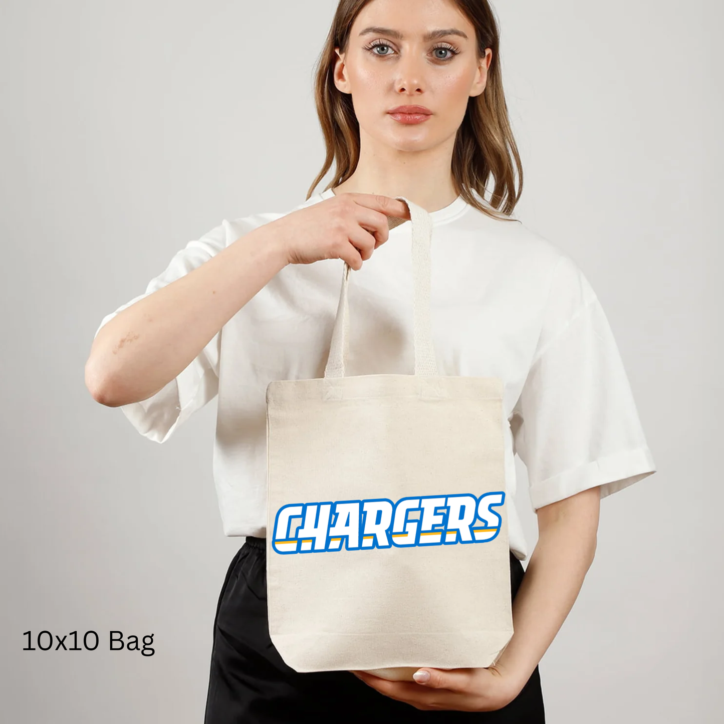 Team Canvas Tote Bag - Chargers