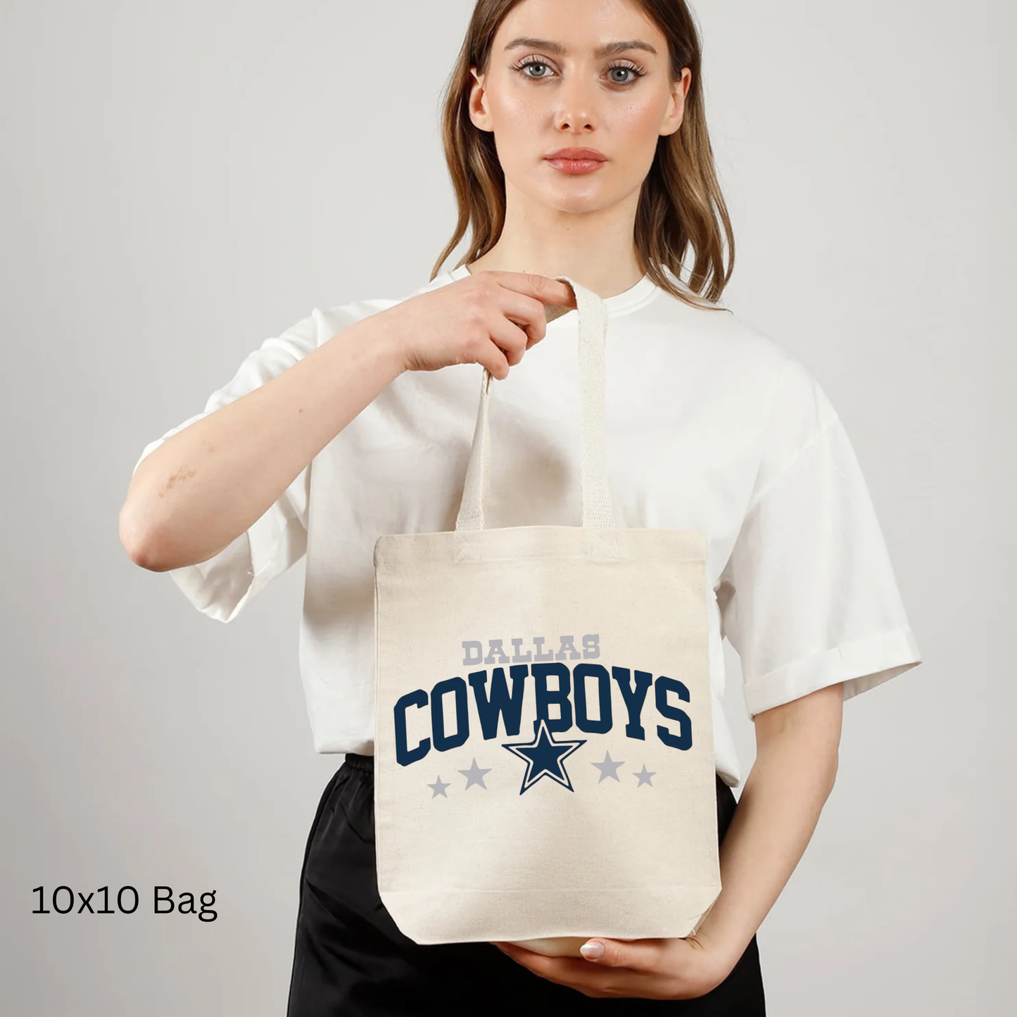 Team Canvas Tote Bag - Cowboys