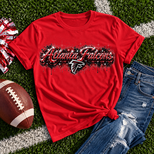 Atlanta Falcons Graffiti DTF Print