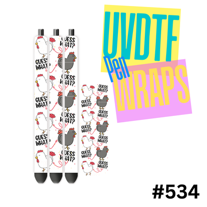 UVDTF Pen Wrap #534