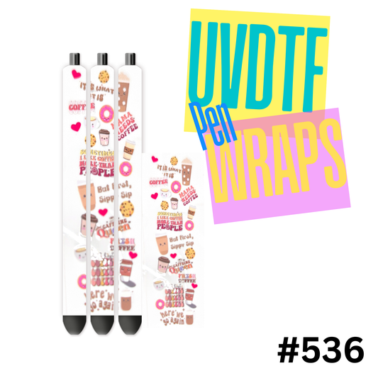 UVDTF Pen Wrap #536
