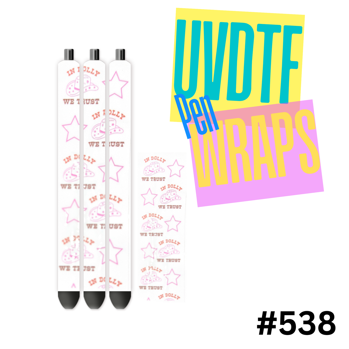 UVDTF Pen Wrap #538