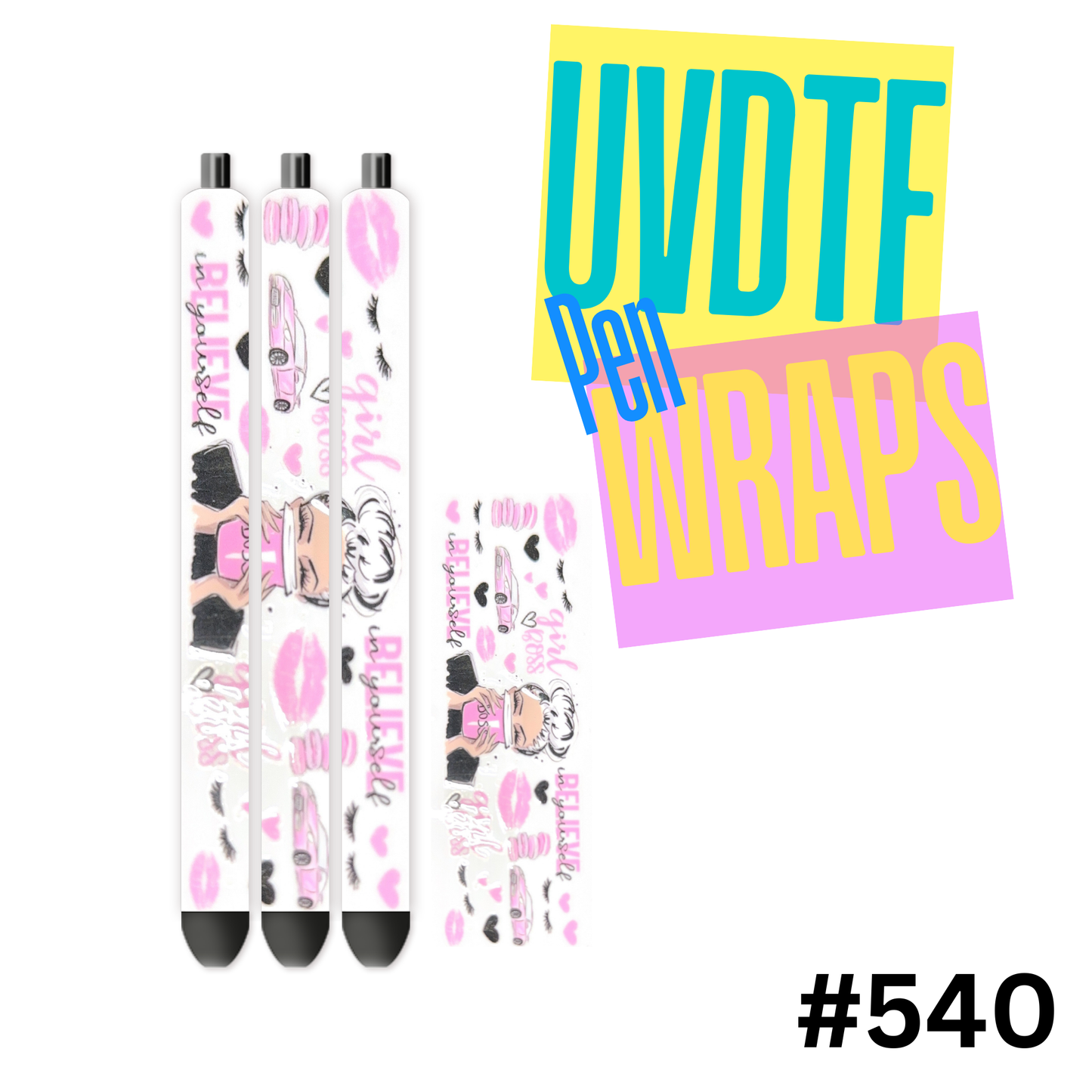 UVDTF Pen Wrap #540