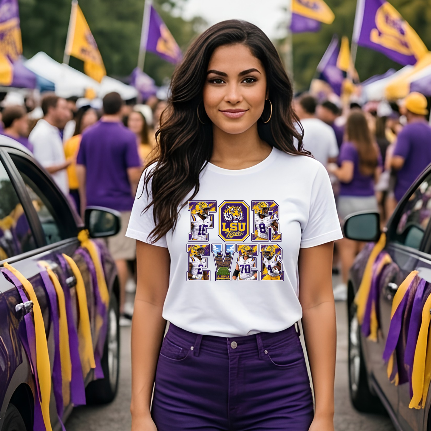 Tigers Fan For Life DTF Print Only