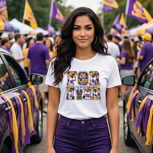 Tigers Fan For Life DTF Print Only