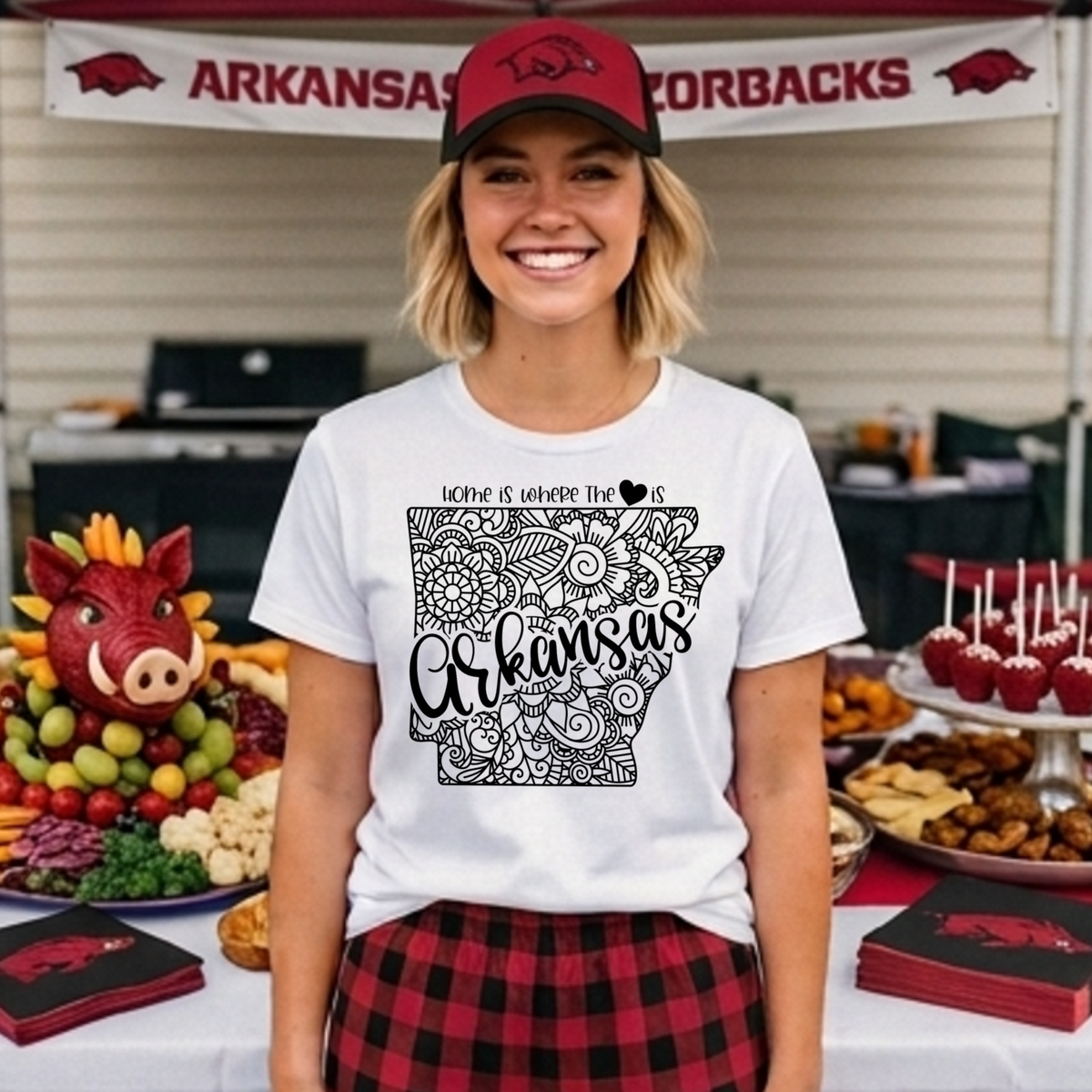 Arkansas Filagree DTF Print Only