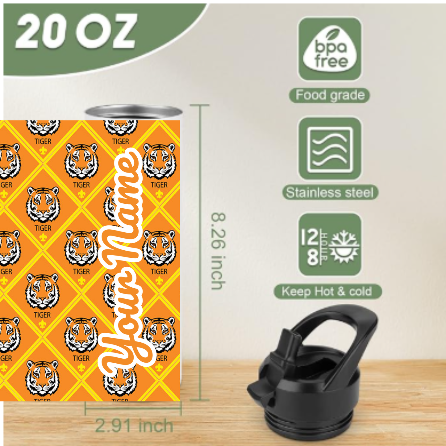 Cub Scout Water Bottle