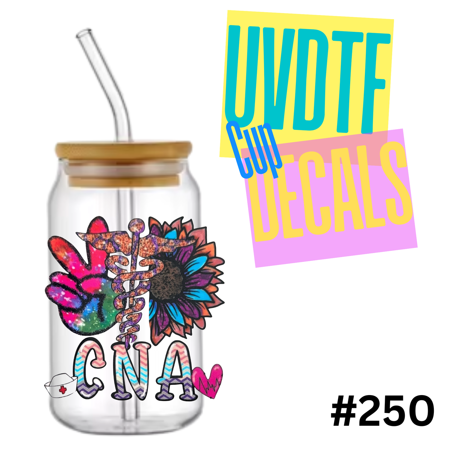 5 inch UVDTF Decal 250