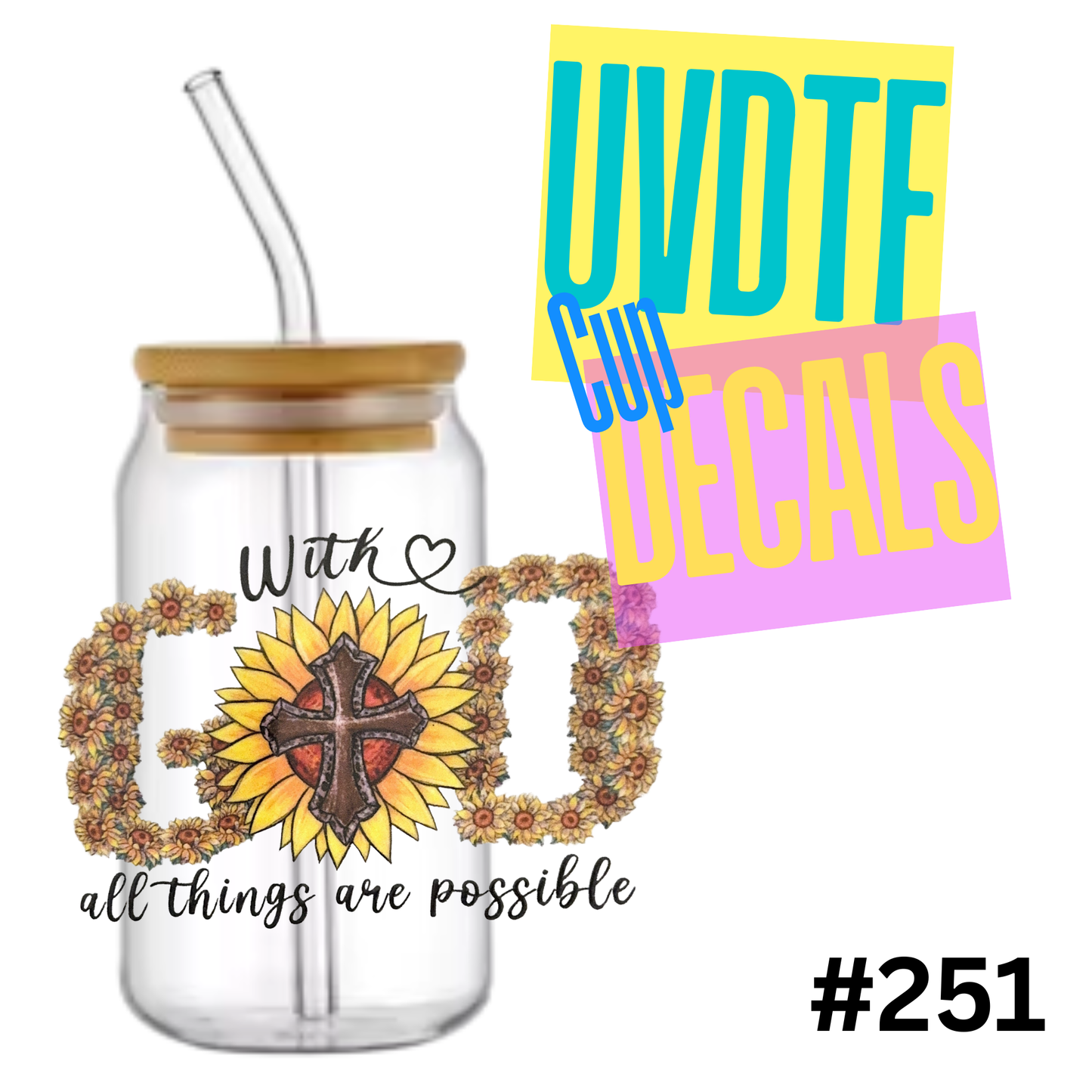 5 inch UVDTF Decal 251