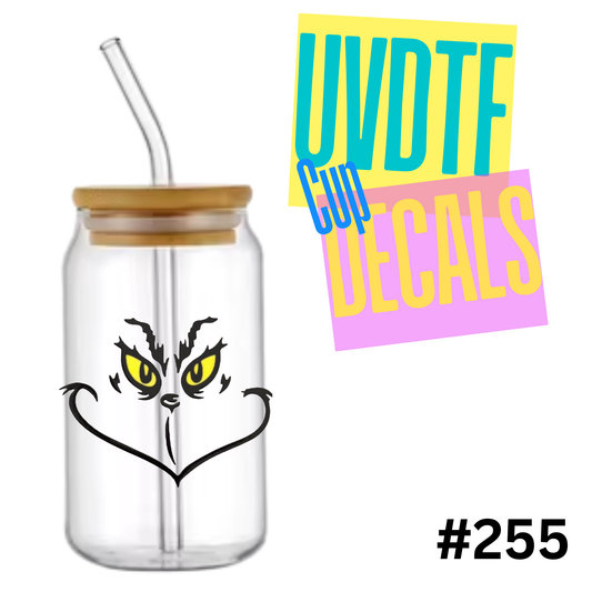 4 inch UVDTF Decal 255