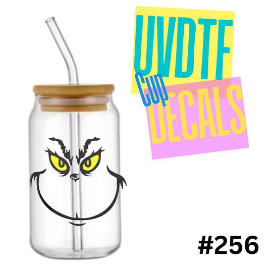 4 inch UVDTF Decal 256