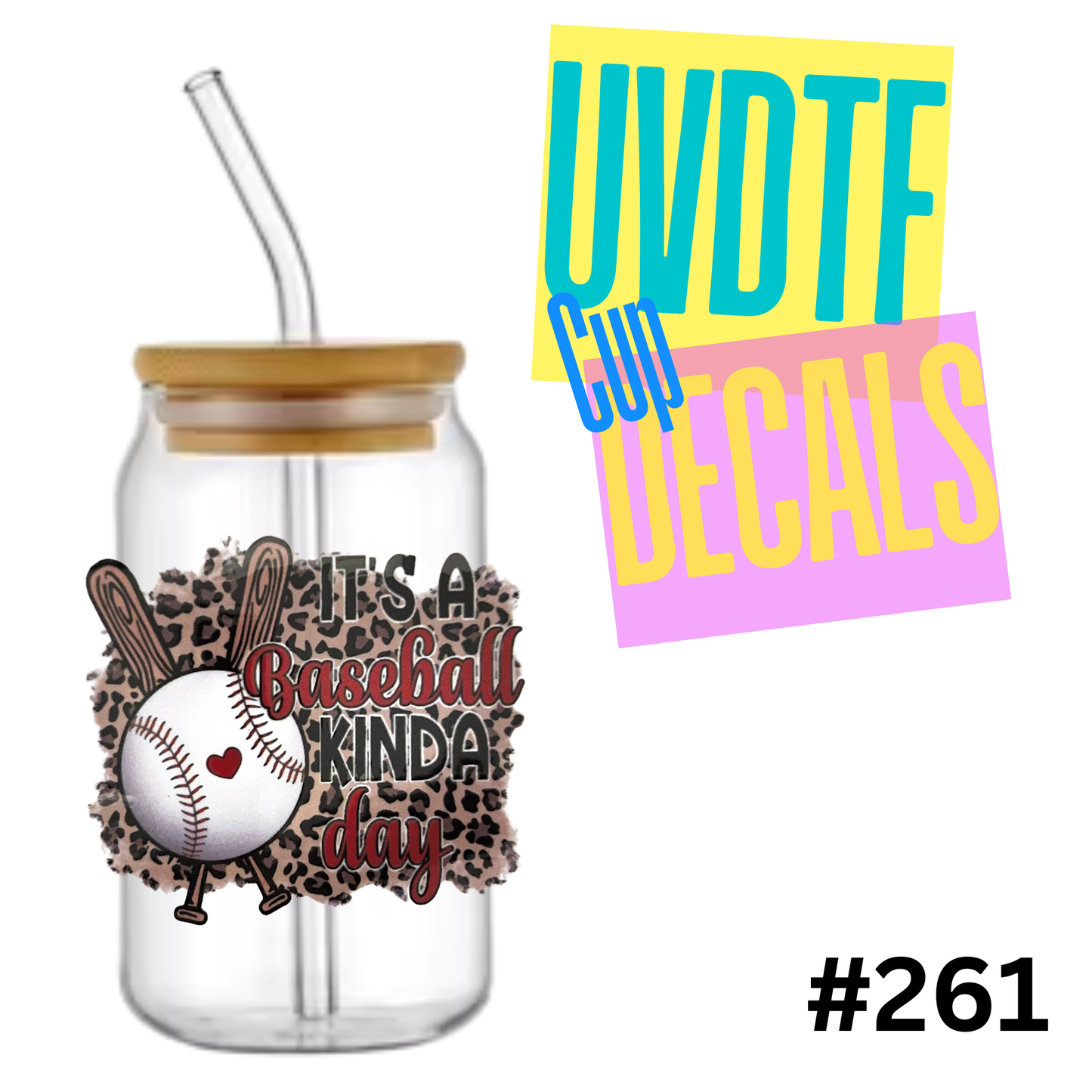3 inch UVDTF Decal 261