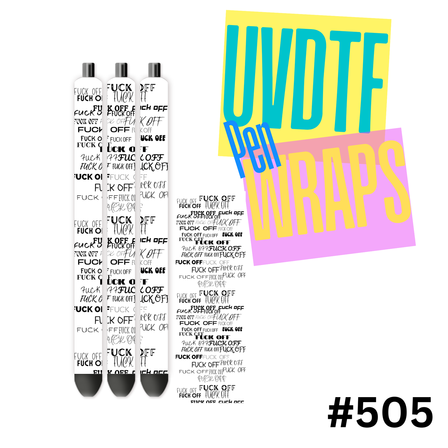UVDTF Pen Wrap #5