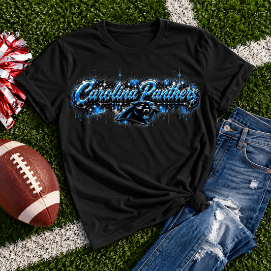 Carolina Panthers Graffiti DTF Print