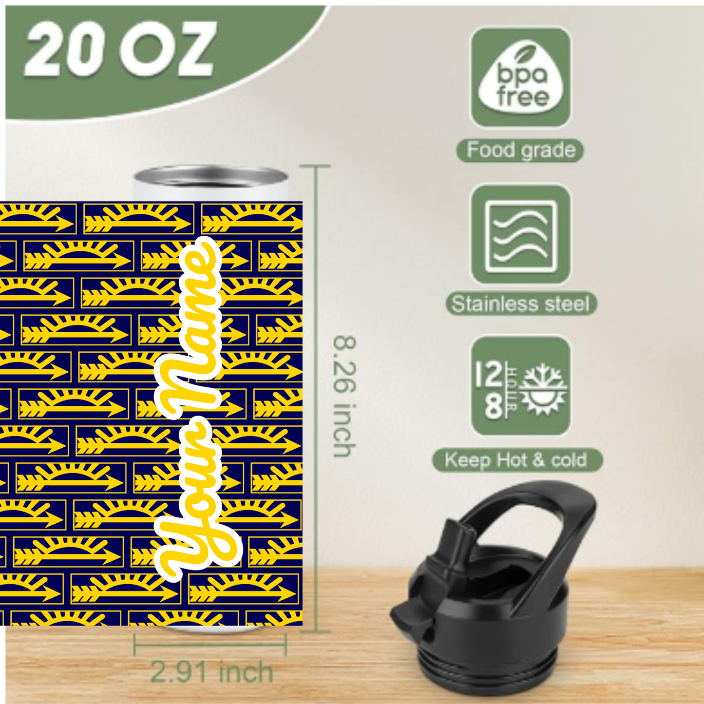 Cub Scout Water Bottle