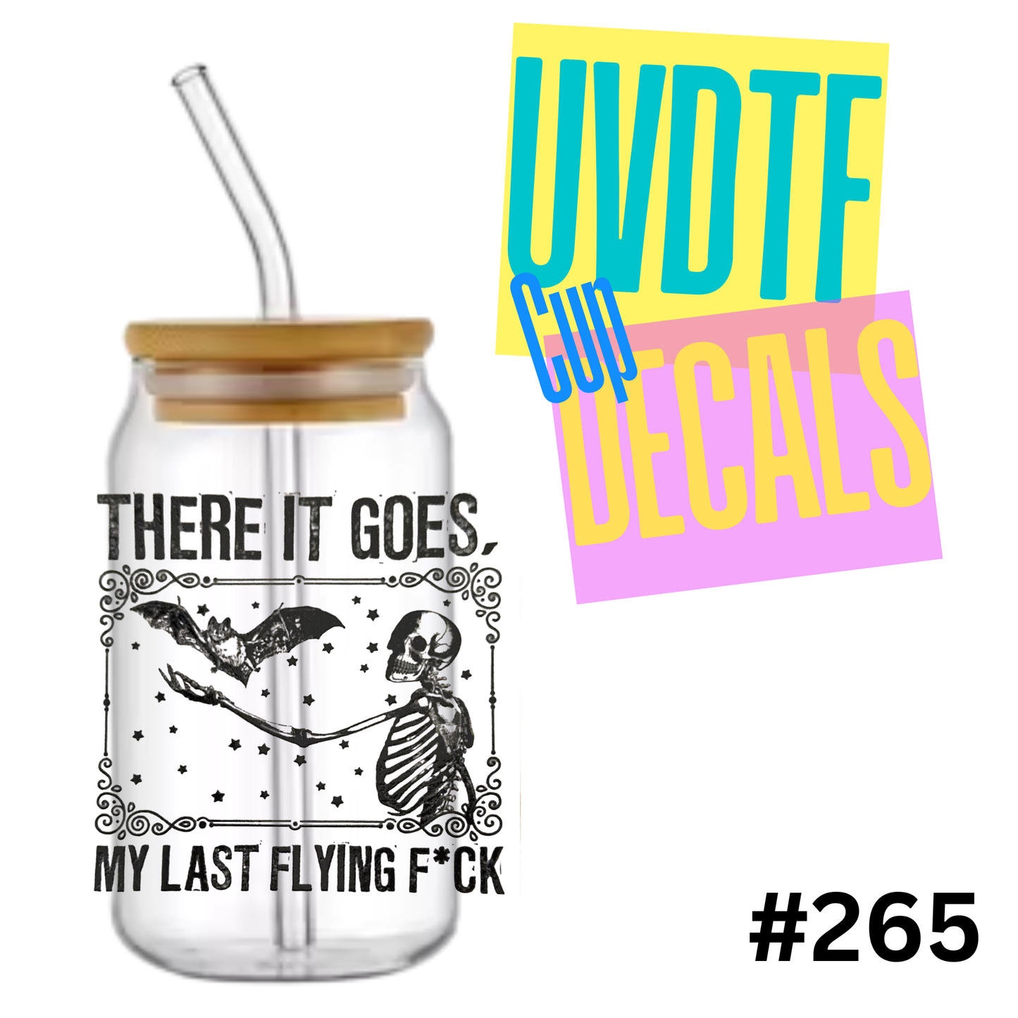 5 inch UVDTF Decal 265