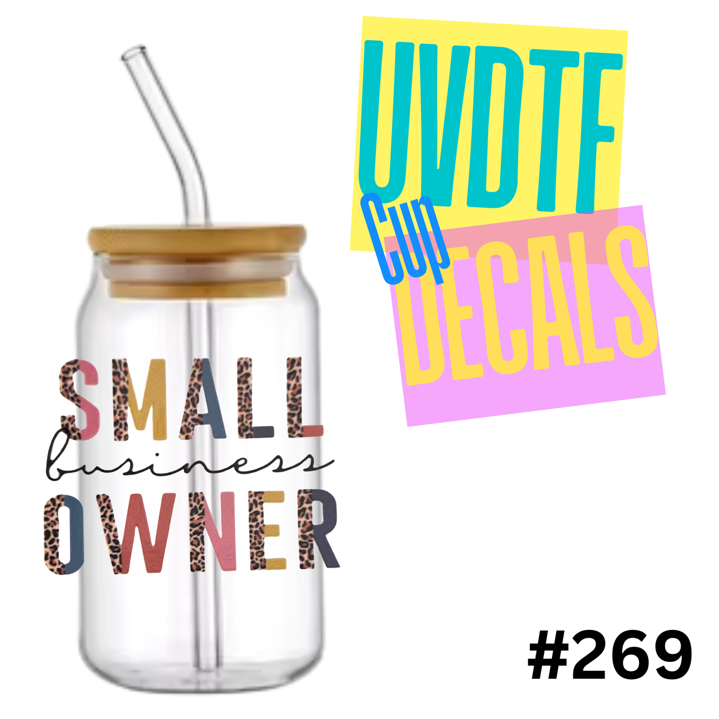 3 inch UVDTF Decal 269