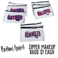 College Make up Bags