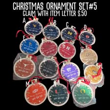 Christmas Ornaments set 5