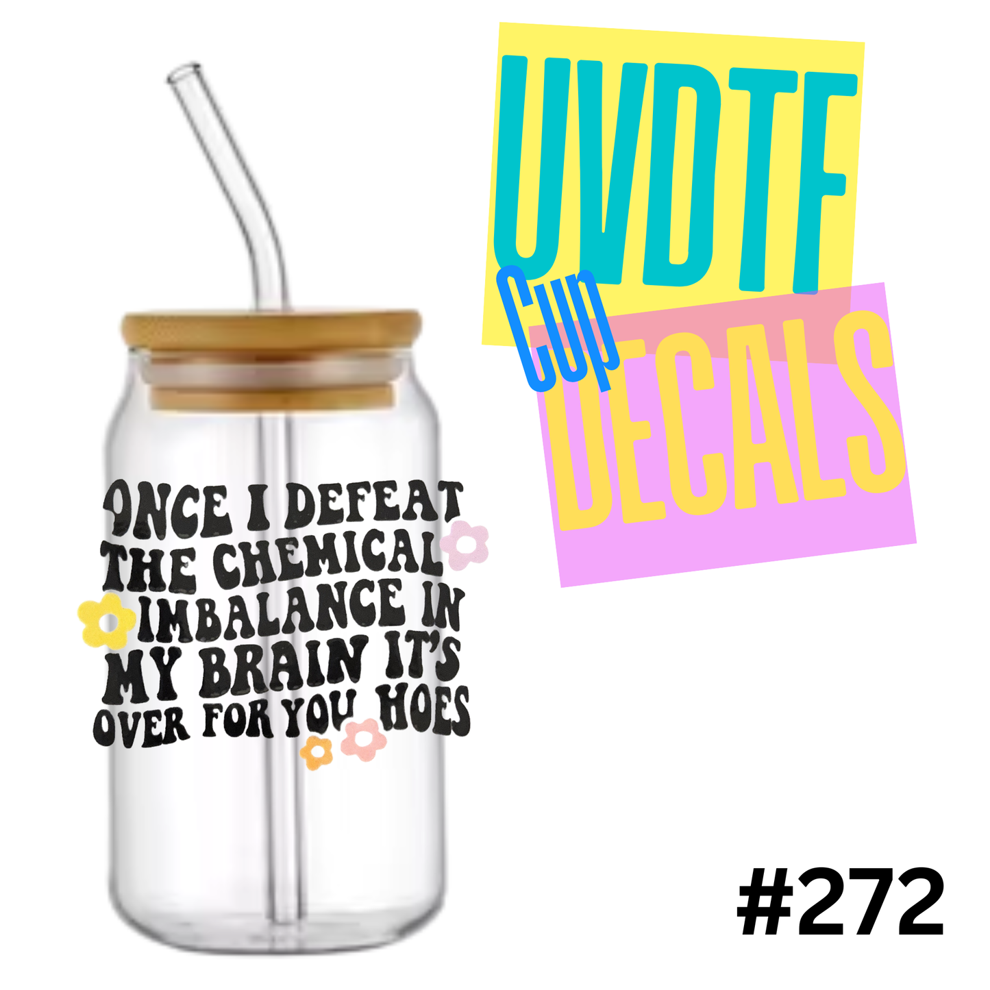 3 inch UVDTF Decal 272