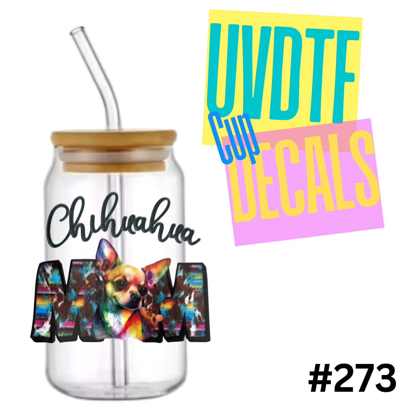 4 inch UVDTF Decal 273