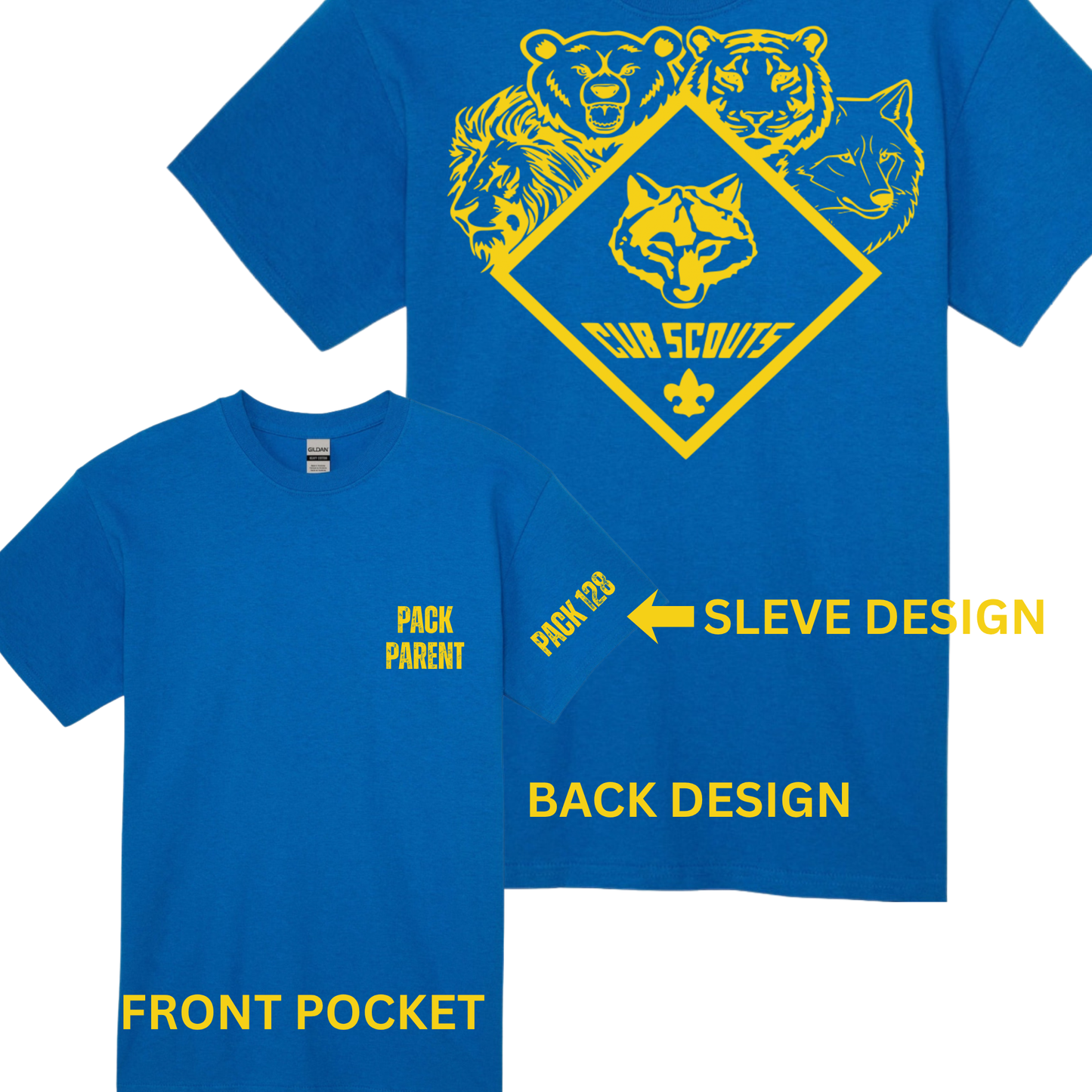 Blue Pack T-shirt