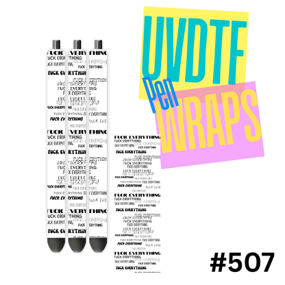 UVDTF Pen Wrap #7