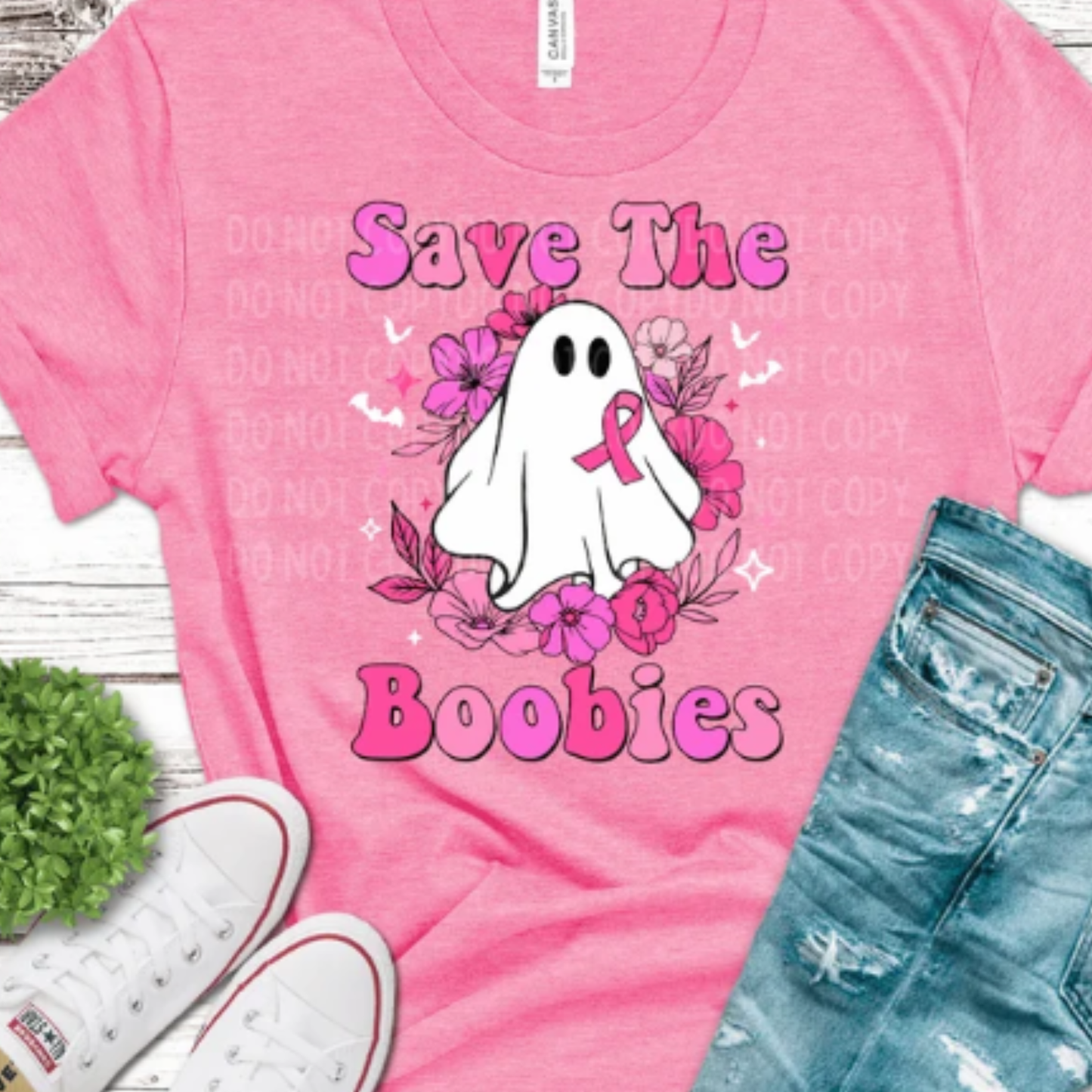Save The BOObies  DTF Print Only