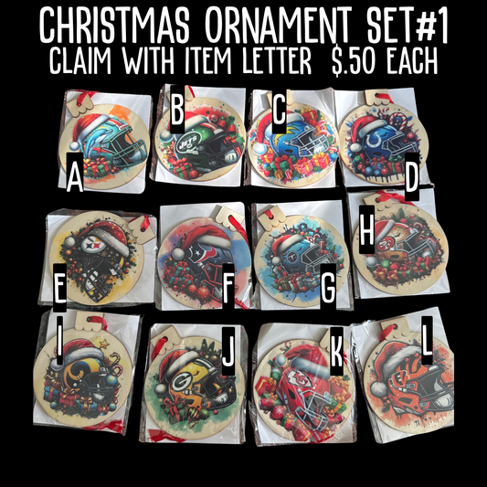 Christmas Ornaments set 1