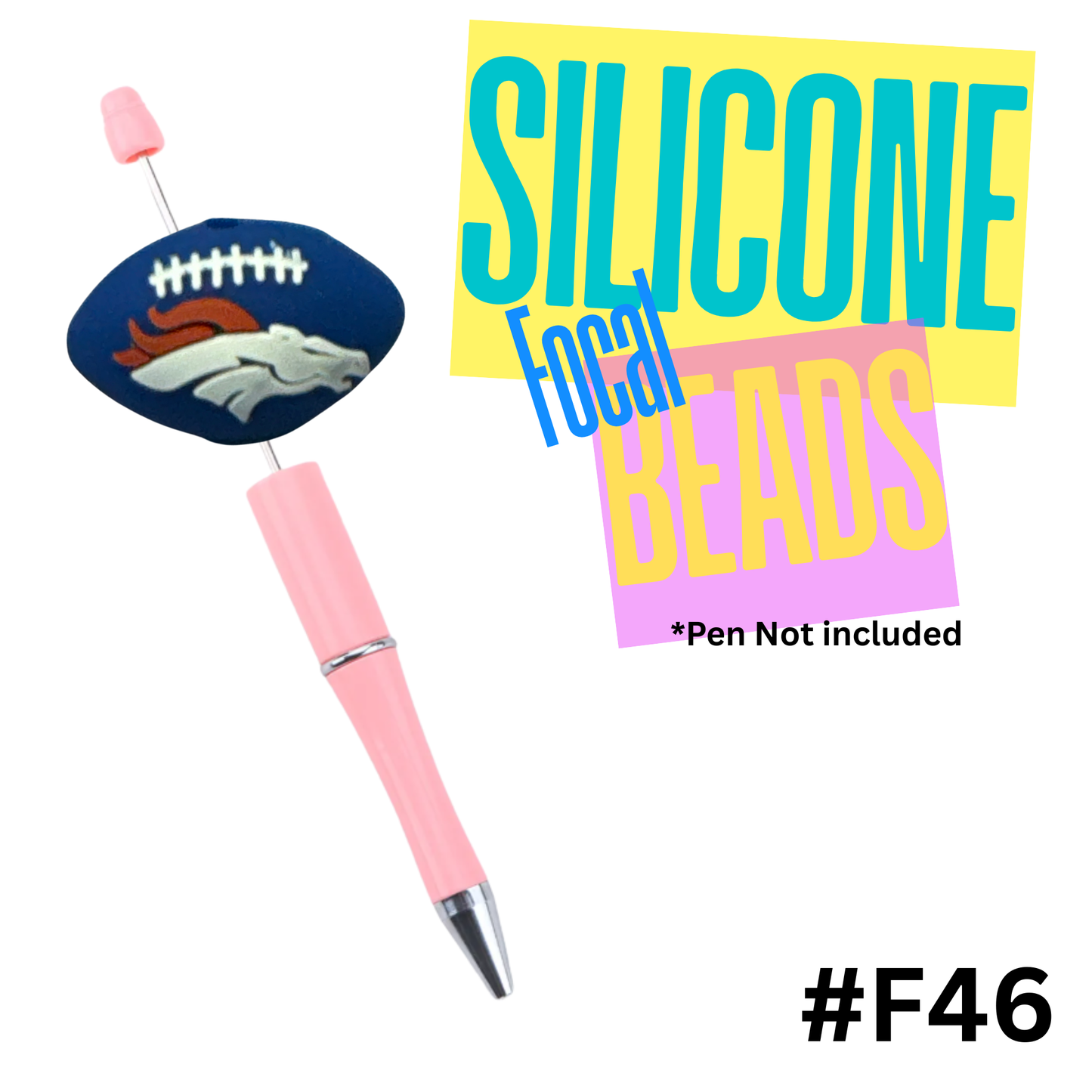 F46 Denver silicon focal bead