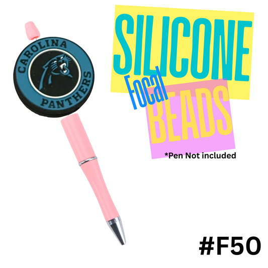 F50 Carolina silicon focal bead